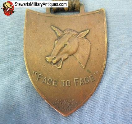  US Pre WWI Mexican Border Service Fob 1916 — image 4
