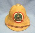 Italian WWII M1935 Pith Helmet, Artillery