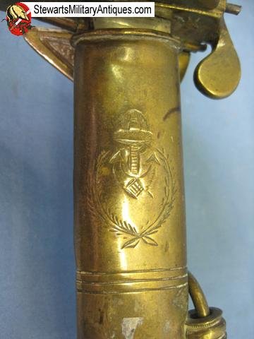  Turkish Navy Officers Sword, Italian Mfg — image 5