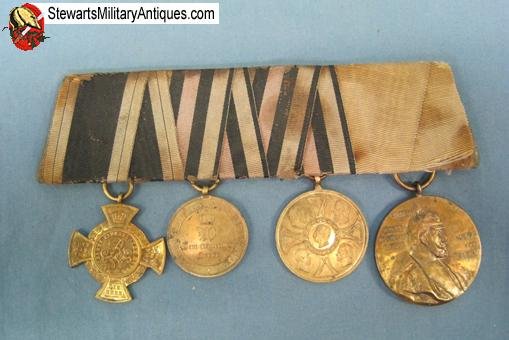  German 1866 & 1870-71 Four Place Medal Bar — image 6