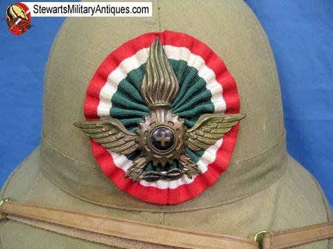  Italian WWII M1935 Pith Helmet, Motor Transport — image 4