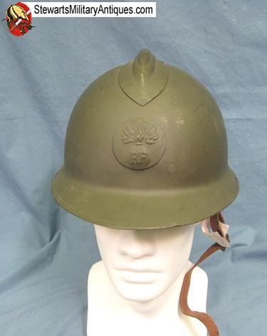  French WWII M1926 Adrian Pattern Infantry Helmet   — image 2