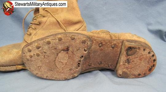  Japanese WWII Army EM Hobnailed Combat Shoes — image 3
