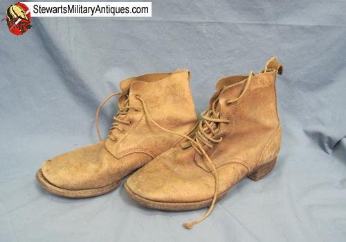  Japanese WWII Army EM Hobnailed Combat Shoes — image 4