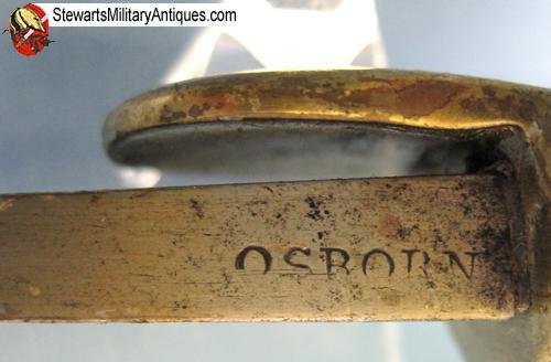  British Pattern 1801 Baker Rifle Bayonet, Osborn Mfg — image 4