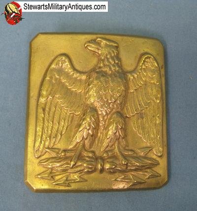  French Second Empire Brass Buckle — image 2