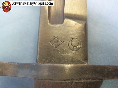  Japanese WWII  Type 30 Bayonet, TALW Maker  — image 5