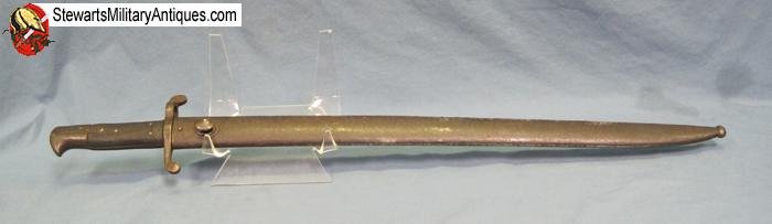  British P1856/60 Snider Short Rifle Bayonet, Kirschbaum Mfg — image 2