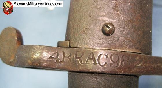  British P1856/60 Snider Short Rifle Bayonet, Kirschbaum Mfg — image 3