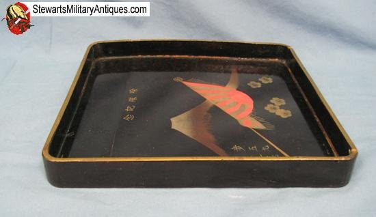  Japanese WWII Rising Sun Sake Tray — image 4
