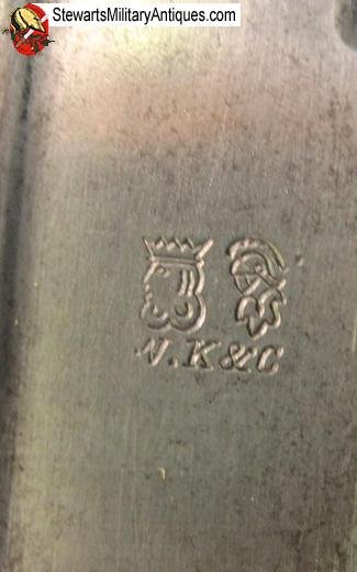  German Pre WWI Prussian Artillery Sword, WKC Mfg — image 5