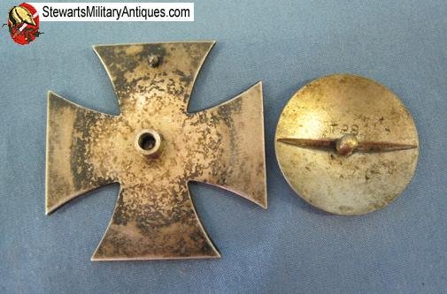  German WWII Iron Cross 1st Class, Screwback, Brass Core, L58 — image 6