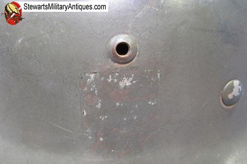  German WWII M1935 Kriegsmarine Helmet, ET68 — image 6