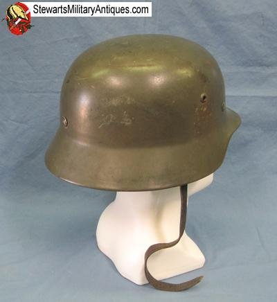  German WWII M1935 Kriegsmarine Helmet, ET68 — image 7