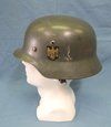 German WWII M1935 Kriegsmarine Helmet, ET68