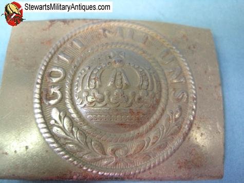  German WWI M1915 Prussian Enlisted Buckle — image 3