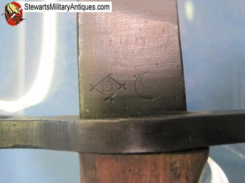  Japanese WWII Type 30 Rubberized Canvas Scabbard , TALW Blade — image 4