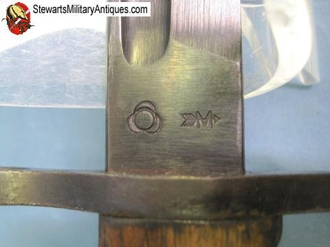  Japanese WWII Type 30 Bayonet , Matsushita Arrow-M Mark,  — image 2