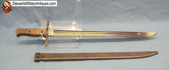  Japanese WWII Type 30 Bayonet, Matsushita Kinozuka — image 4