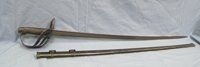 Italian P1871 Cavalry Sword, Gilardoni, Milano