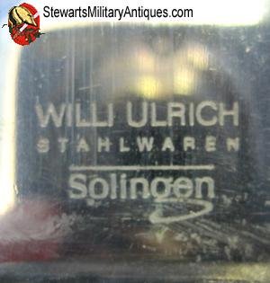 German Post WWII Hunting Cutlass, Willi Ulrich Mfg — image 12