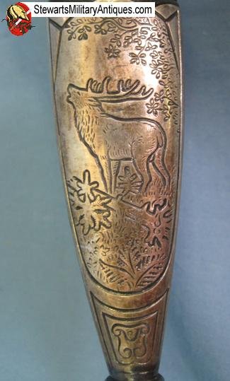  German Post WWII Hunting Cutlass, Willi Ulrich Mfg — image 6