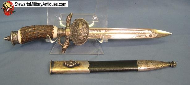  German Post WWII Hunting Cutlass, Willi Ulrich Mfg — image 8