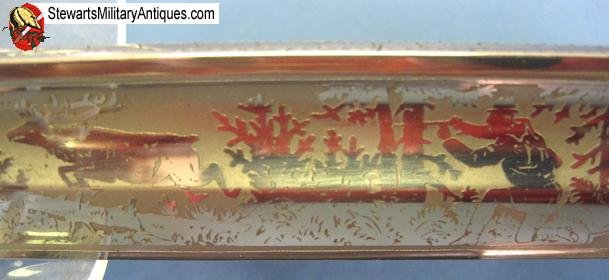  German Post WWII Hunting Cutlass, Willi Ulrich Mfg — image 9