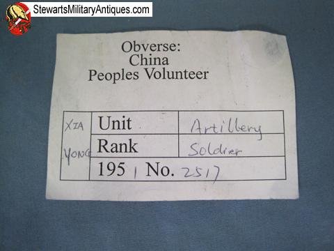  Chinese Korean War Soldiers Cloth ID Tag — image 3