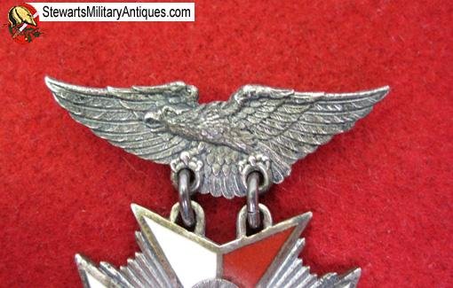  Polish WWII Era Patriotic Society Medal, Sterling — image 4