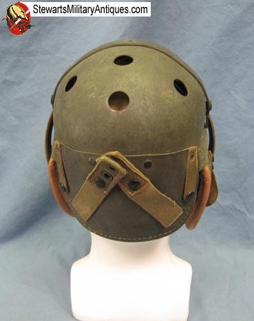  US WWII Tank Crewman Helmet, Wilson Mfg, Size 7 1/8 — image 4