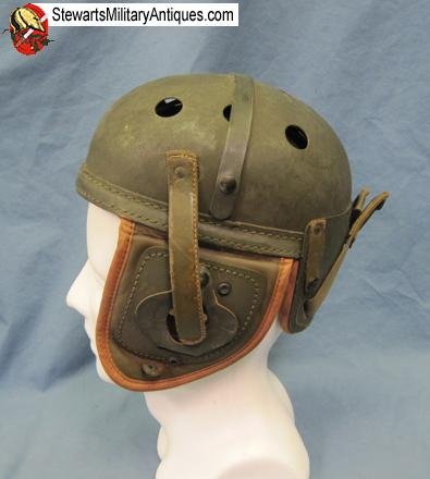  US WWII Tank Crewman Helmet, Wilson Mfg, Size 7 1/8 — image 5