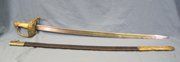 Dutch Pre WWI M1843 Navy Officers Sword, Ivory Grip