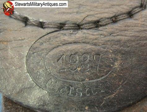  German WWII Army EM Belt & Buckle, 1937 FKO Maker — image 2