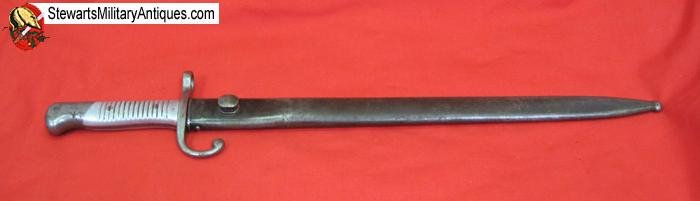 Argentine M1891 Mauser Bayonet, Alloy Grips, German Mfg Weyersberg — image 2