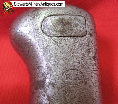  Argentine M1891 Mauser Bayonet, Alloy Grips, German Mfg Weyersberg — image 4