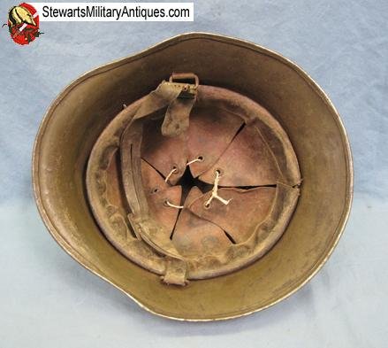  Bulgarian WWII M35/A Steel Helmet, Rolled Edge — image 4