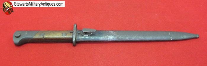  Polish WWII Perkun, WZ28 Mauser Bayonet & Scabbard — image 7