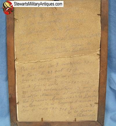  French Franco-Prussian War Medal & Document Set — image 5