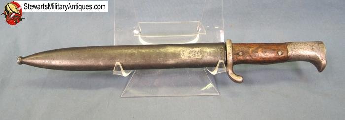  German WWII S84/98 /Finance RFV Bayonet, Coppel Mfg — image 2