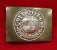 SOLD 2/29/12 German Pre WWI Prussian EM Buckle