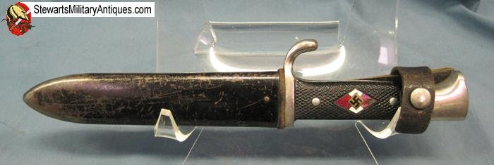  German WWII Hitler Youth Knife, RZM M7/2 1938 — image 2