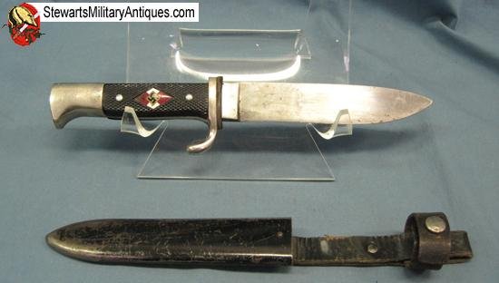  German WWII Hitler Youth Knife, RZM M7/2 1938 — image 3