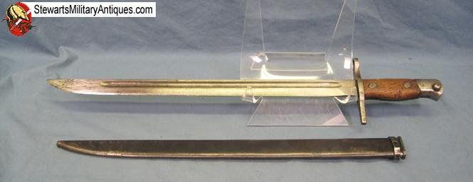  Japanese WWII Type 30 Bayonet, Mukden Arsenal — image 3