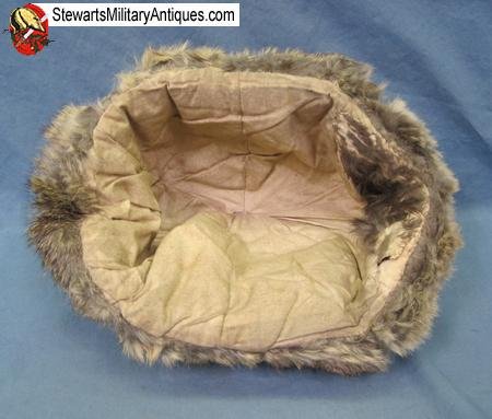  Japanese WWII Army Winter Fur Hat — image 4