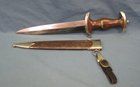 German WWII M1933 SA Dagger, Rare Maker J.P. Sauer