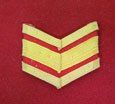 Japanese WWII Army Acting Officer Chevron