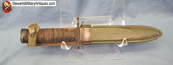  US WWII/Korean War M4 Carbine Bayonet, Utica Mfg   — image 3