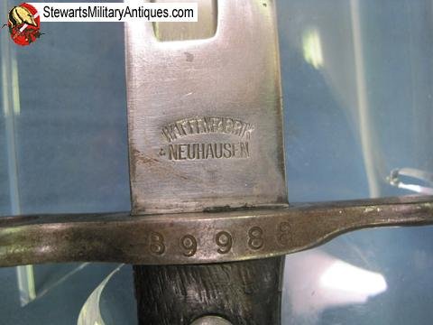 Swiss M1889/11 Schmidt-Rubin Bayonet — image 2