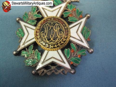  Belgian Order of Leopold Ist, Knight, Army Version — image 2